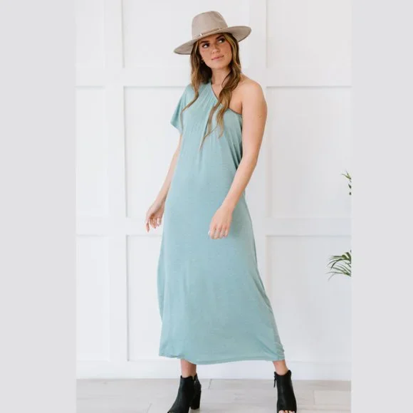 Last One New Dash of Sass One-Shoulder Dress - Picture 2 of 5